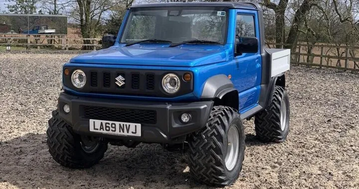 Suzuki Jimny: nel Regno Unito diventa pick-up