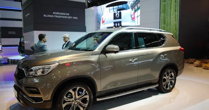 Salone di Francoforte 2017: SsangYong Rexton MY 2018