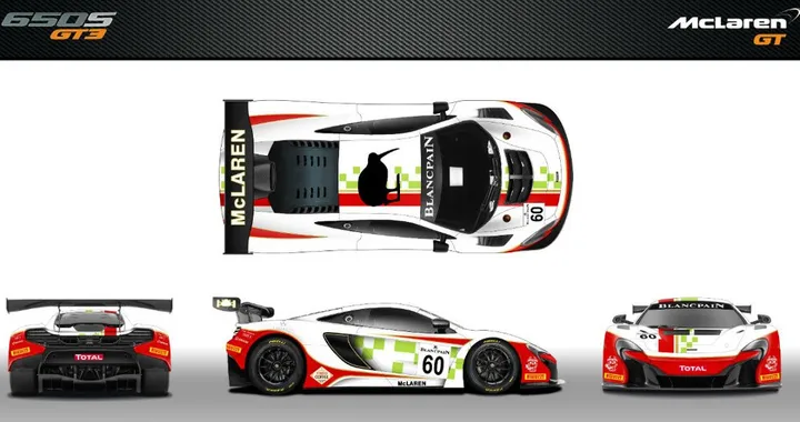 McLaren 650S GT3: alla 24 Ore di Spa celebra la storia del marchio