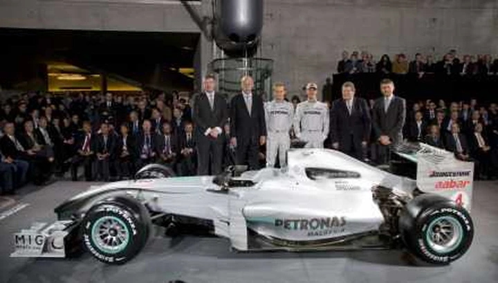 Formula 1: presentata la nuova Mercedes GP
