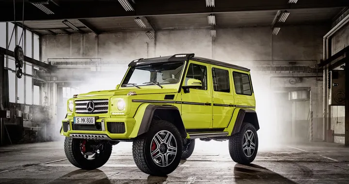 Mercedes G 500 4x4²: un Bigfoot per Ginevra