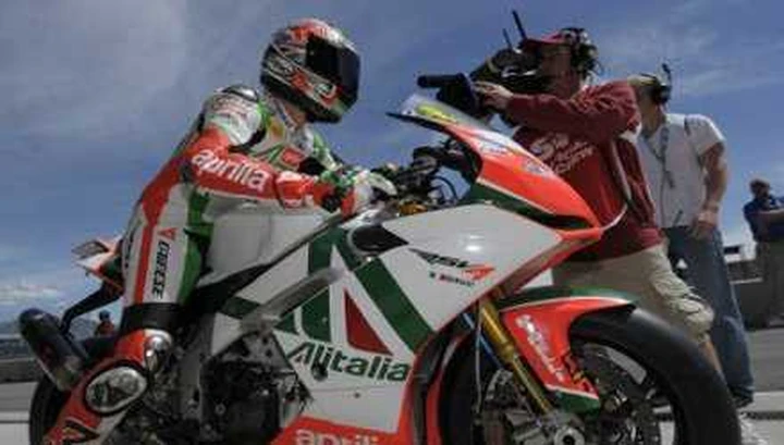 Max e l'Aprilia RSV4... la conquista dell'America