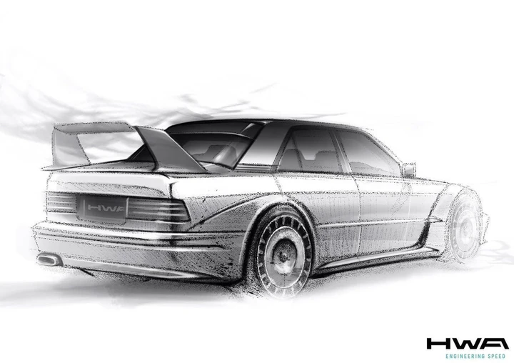 HWA EVO Mercedes 190 E 2.5-16 Evo II