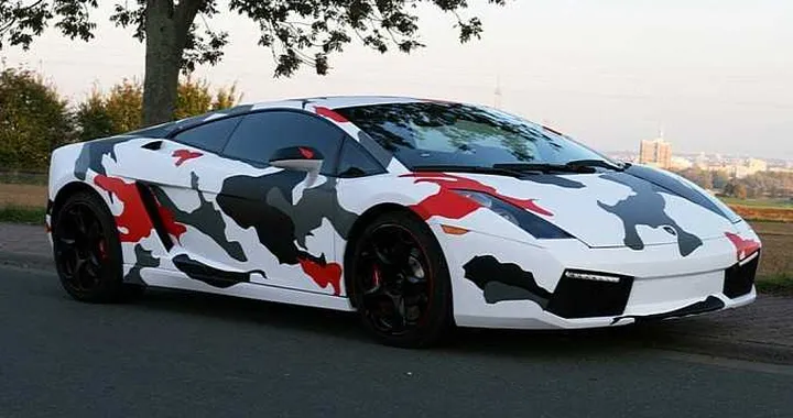 Lamborghini Gallardo Koi Camouflage