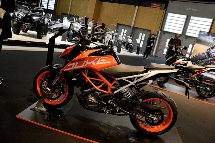 KTM al Salone di Parigi 2018