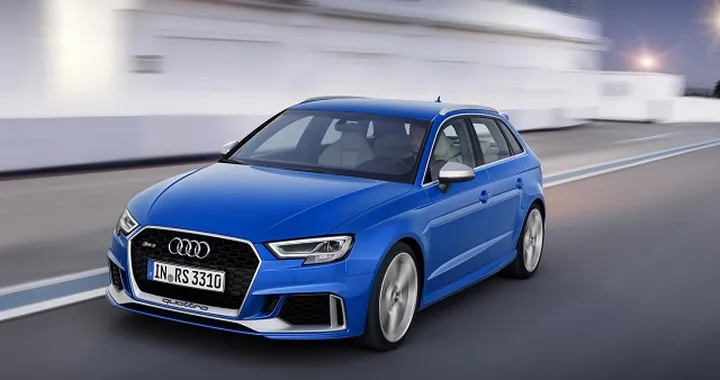 Audi RS3 Sportback 2017: anteprima al Salone dell’Auto Parco del Valentino