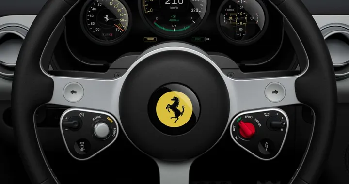 Prima Ferrari elettrica: si chiamerà Luce e avrà interni firmati Jony Ive