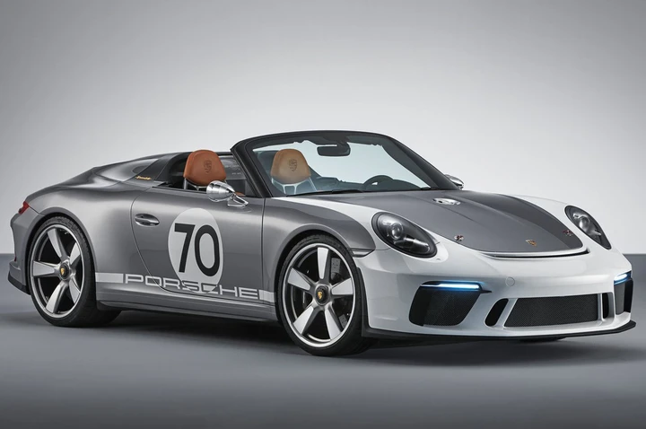 Porsche 911 Speedster Concept 2018: immagini ufficiali