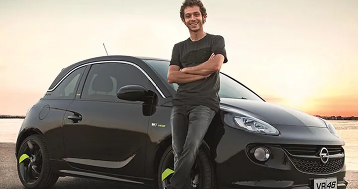 Opel ADAM VR46 Limited Edition,  firmata Valentino Rossi