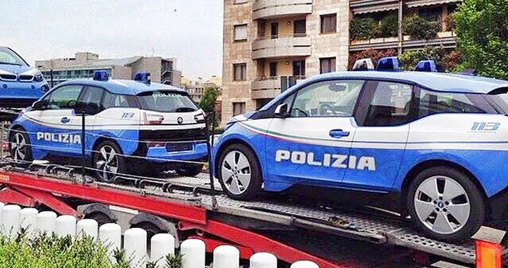 BMW i3 elettriche le nuove auto della Polizia