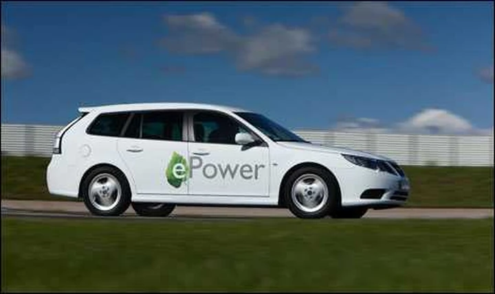 Saab 9-3 ePower Concept: la prima station elettrica