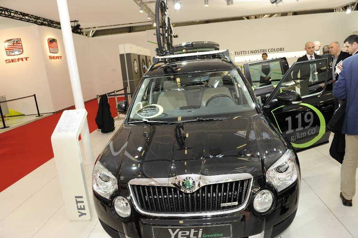 Skoda Yeti GreenLine al Motor Show 2010