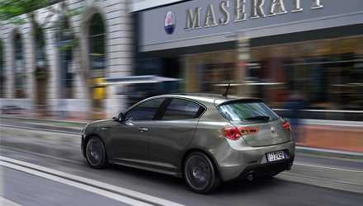 Alfa Romeo Giulietta è courtesy car Maserati