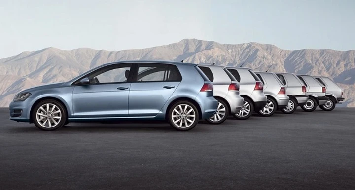 La Volkswagen Golf compie 45 anni