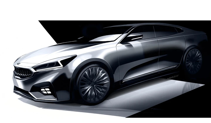 Nuova Kia Cadenza 2016: i bozzetti ufficiali