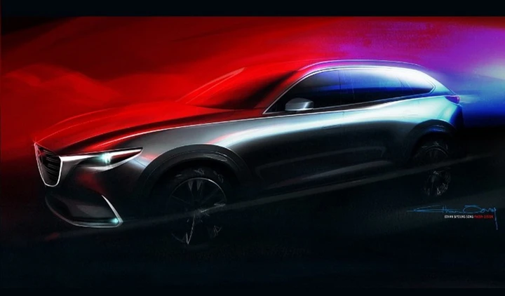 Mazda CX-9: un teaser anticipa il debutto a Los Angeles