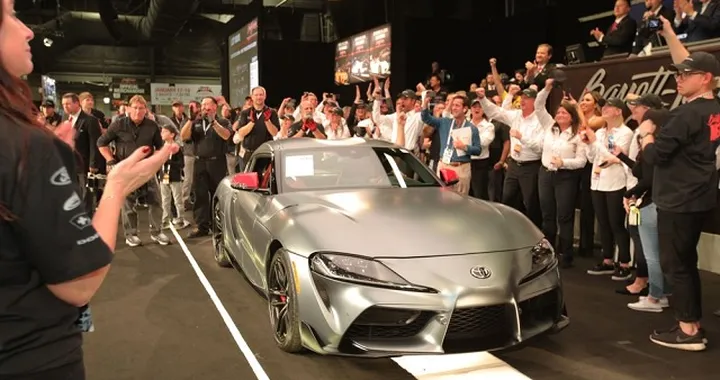 Toyota Supra A90: 2,1 milioni di dollari per il primo esemplare