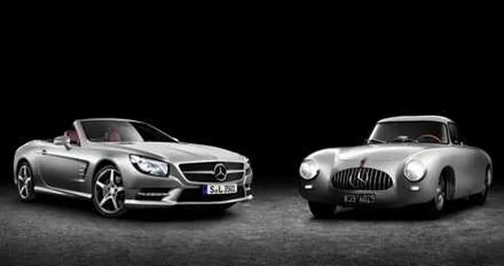 Mercedes 300 SL del 1952 al Salone di Detroit