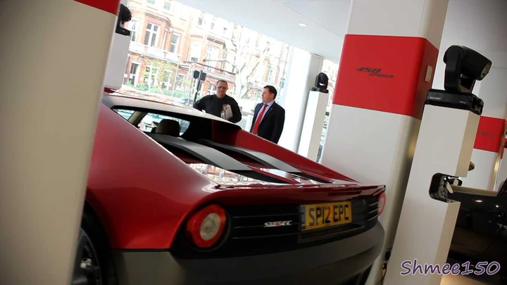 Ferrari SP12 EC, one off per Eric Clapton