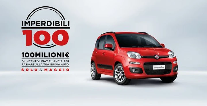 Imperdibili100: Fiat e Lancia offrono 100 milioni di euro in incentivi