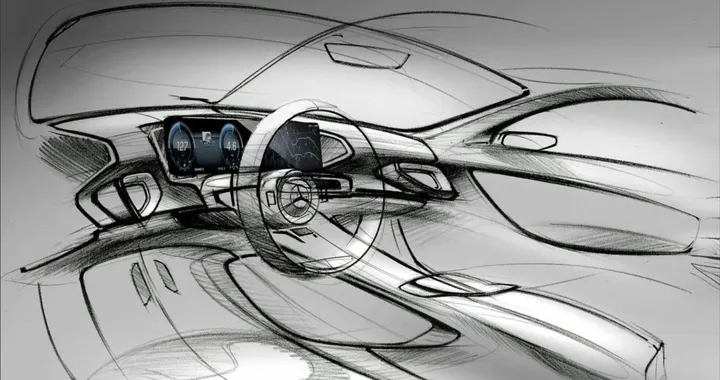 Nuova Mercedes GLE: ecco i bozzetti degli interni