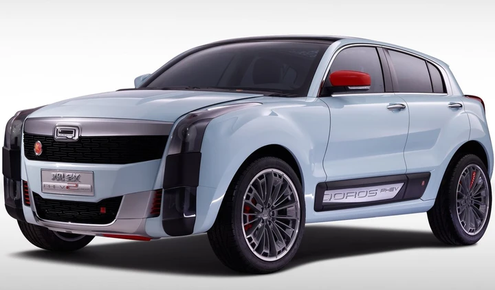 Qoros 2 SUV PHEV Concept al Salone di Shanghai