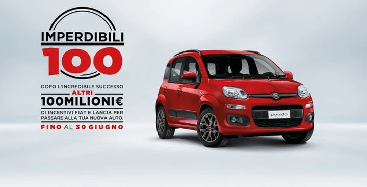 Fiat e Lancia, a giugno altri 100 milioni di euro di incentivi