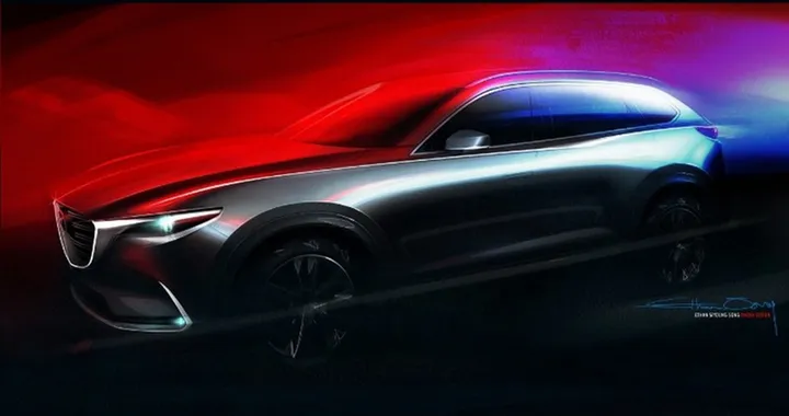 Mazda CX-9: un teaser anticipa il debutto a Los Angeles