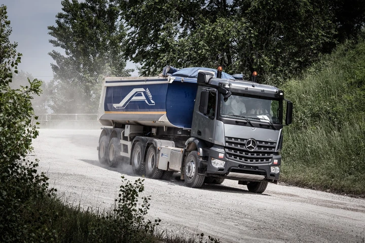 Mercedes Truck al Transpotec 2015