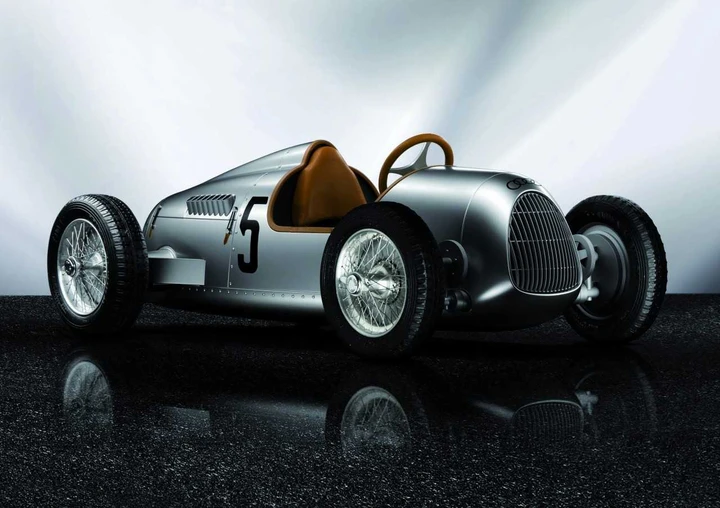 Da Audi, una splendida Auto Union... a pedali