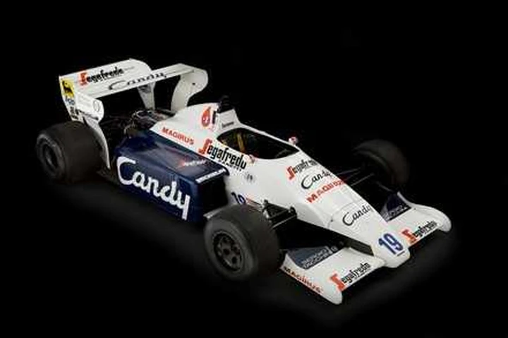 All’asta la Toleman F1 di Ayrton Senna
