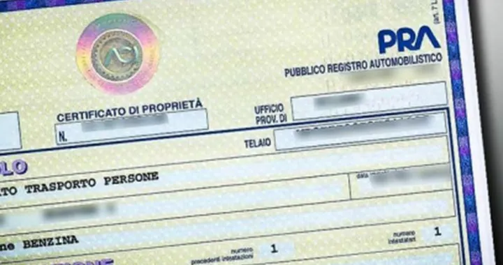 Certificato di proprietà: dal 5 ottobre sarà digitale