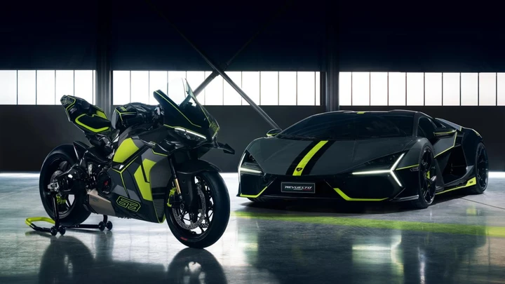 Un capolavoro italiano: la Ducati Panigale che indossa il vestito Lamborghini