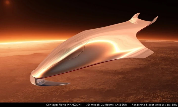 La prima astronave marchiata Ferrari