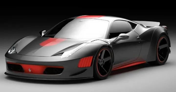 Ferrari F458 Curseive by Vogue Auto Design e Gray Design