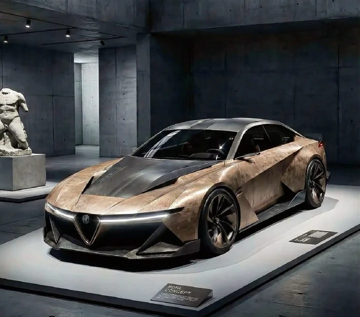 Alfa Romeo: un render immagina una berlina sportiva radicale