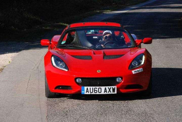 Lotus Elise S in prova