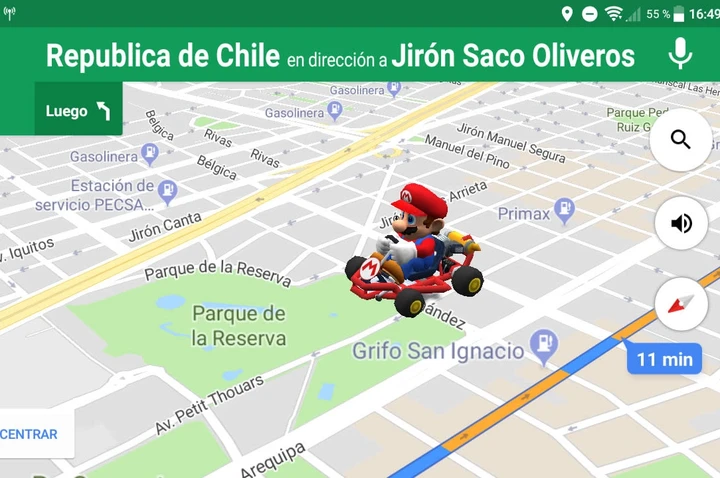 Trucchi Google Maps: mario kart