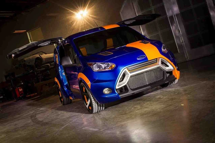 Ford Transit Connect Hot Wheels