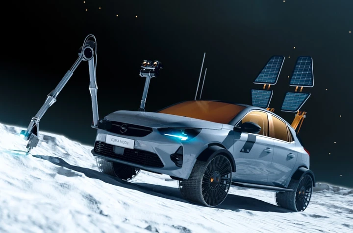 Opel Corsa Moon II, l'auto per l'allunaggio