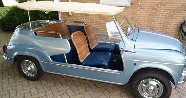 Fiat 600D Jolly: l’aveva pagata 122 dollari, l’ha rivenduta a 78.000!