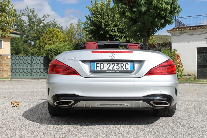 Mercedes-Benz SL 400 prova su strada