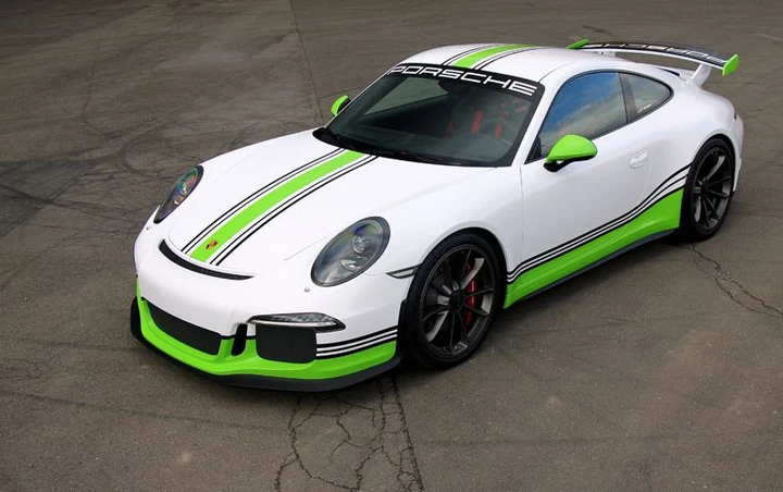 Porsche 911 GT3, car wrapping di Fostla.de