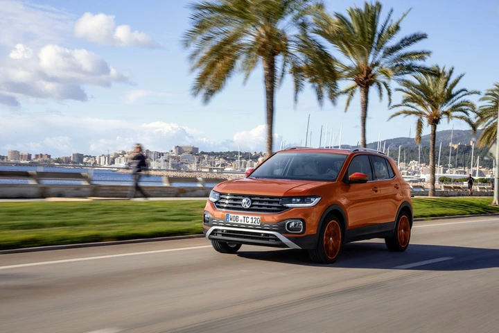 Volkswagen T-Cross a Palma di Maiorca