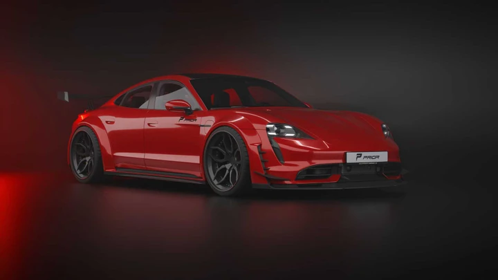 Porsche Taycan by Prior Design: immagini ufficiali