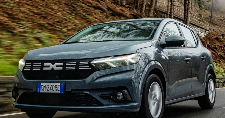 Dacia Sandero è l'auto più venduta d'Europa