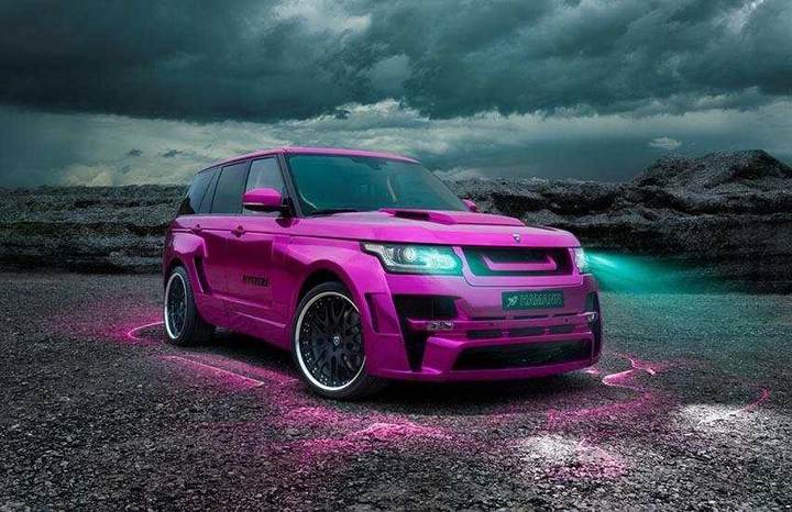 Range Rover Mystère by Hamann: tuning in rosa