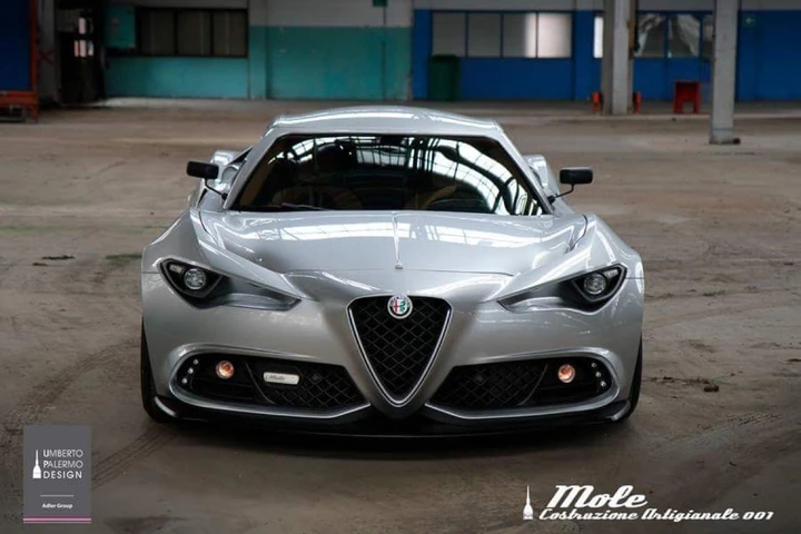 La Alfa Romeo 4C diventa Mole Costruzione Artigianale 001