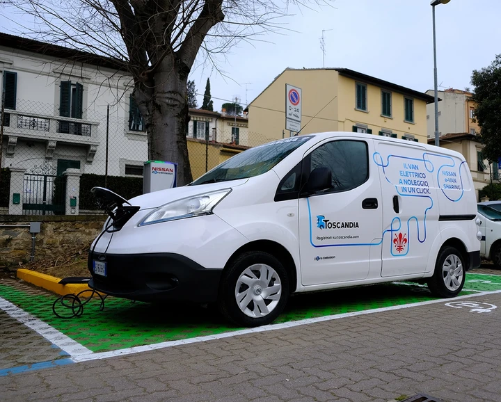 Nissan e-Van Sharing arriva a Firenze