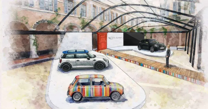 MINI x Paul Smith: il giardino segreto che incanta Milano